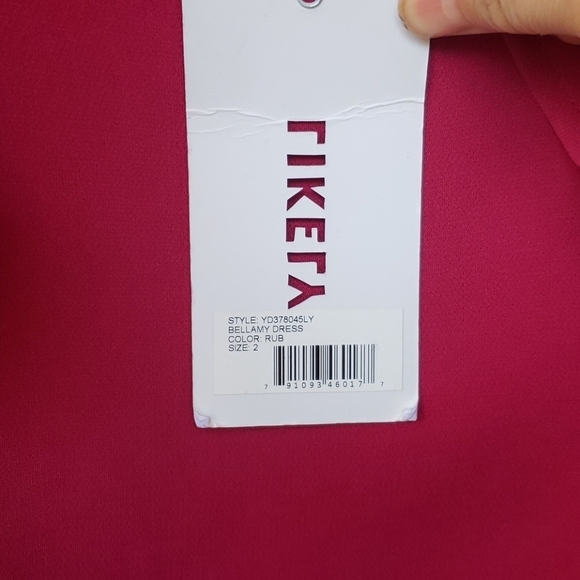 Revolve Likely Bellamy dress in Ruby size 2 SAKS - Picture 7 of 8